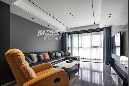 嘉興市中駿&middot;悅景府現(xiàn)代簡約風(fēng)格三居室裝修案例